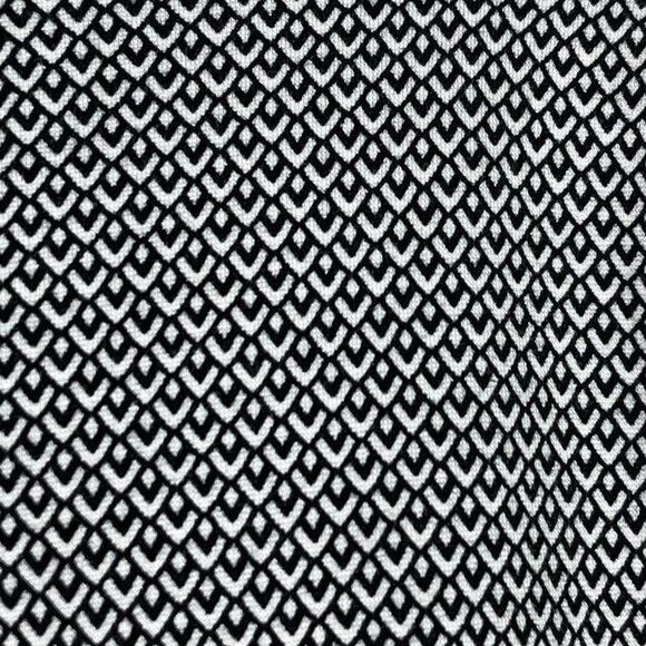 Chico's Knit Pull On Mini Geo Print Ankle Leggings Women's Size 8 - Picture 7 of 9